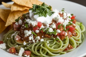 Green Spaghetti : This Mexican Delight